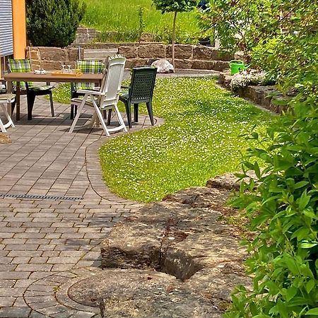 Ferienwohnung Gerne-Da Grossrinderfeld Exterior foto