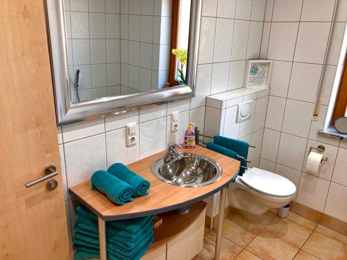 Ferienwohnung Gerne-Da Grossrinderfeld Exterior foto