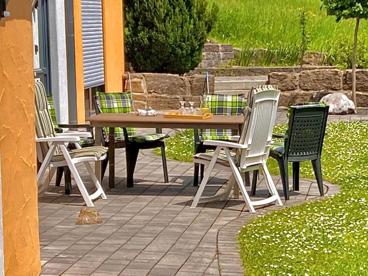Ferienwohnung Gerne-Da Grossrinderfeld Exterior foto